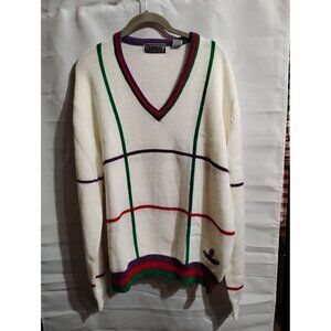 AUREUS GOLF SWEATER XLG. 100% ACRYLIC PINE NEEDLES RESORT LOGO   01-2026-07